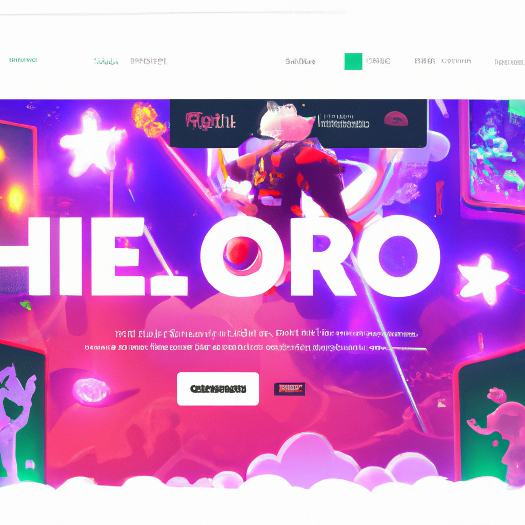 Arcadia Forge hero art: colorful arcade collage